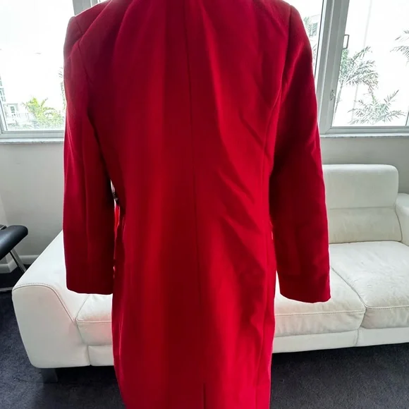 Rosette Mid Length Tailored Coat - Picture 8 of 12